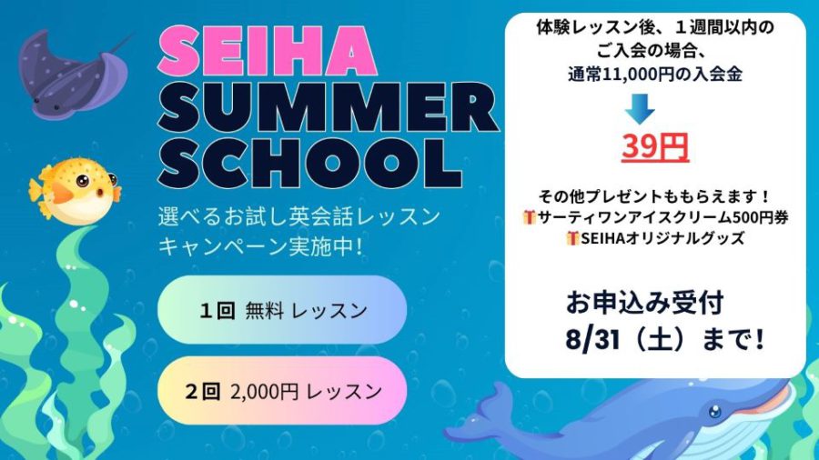 SUMMER SCHOOL SEIHA